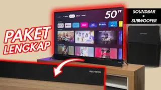 6 Juta Berasa Punya Bioskop Pribadi! Polytron Smart TV 50 inch PLD 50BUG5959