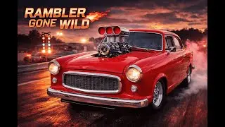 Blown 388 Stroker! 1958 Rambler Pro Street RUNNING | No Cage, Just Rage 🔥