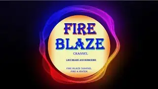 3D Circle Layer Intro | Fire blaze