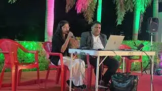 KEHNA HAI KEHNA HAI...SINGING WITH DR. DRASHTI SONI IN DR. MILWALA'S SON'S RECEPTION AT HOTEL LUXURA