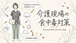 【介護研修】施設で集団感染を起こさないために 〜食中毒対策の基本と緊急時対応〜