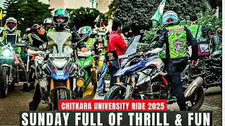CHITKARA UNIVERSITY RIDE 2025 | SUNDAY FULL OF THRILL & FUN