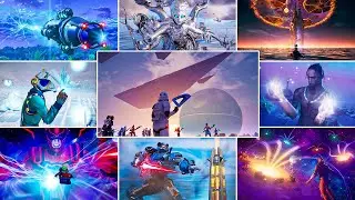 TODOS OS EVENTOS AO VIVO DO FORTNITE! (2017-2025)
