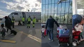 Travel video l with toddler l @SPLIT Airport 🇭🇷 from 🇶🇦&🇵🇭 #1sttraveltogether #momanddaugther