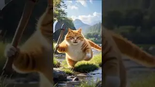 The story of cat and wolf #story #aistory #cartoon