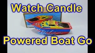 How To Run A Candle Powered Steam Speed Boat