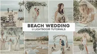 BEACH WEDDING LIGHTROOM MOBILE PRESET | HOW TO EDIT BEACH WEDDING PRESET | FREE LIGHTROOM PRESET