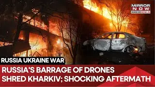 Russia's Drone Barrage Hits Ukraine's Kharkiv; Deadly Attack Kills 3 | Shocking Aftermath On Cam