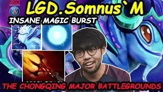 PSG LGD Somnus`M - [Puck] INSANE MAGIC BURST The Chongqing Major BATTLEGROUNDS  | Dota2 7.20