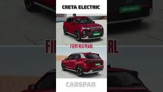 Hyundai Creta Electric colours &hearts;️ 💛 💙 💚 🖤