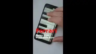 FERRARI - MOBILE PIANO TUTORIAL / James Hype and Miggy Dela Rosa