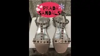 Review on My Prada Studded Sandals!