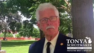 Senator Darwin Booher Endorses Tonya Schutimaker