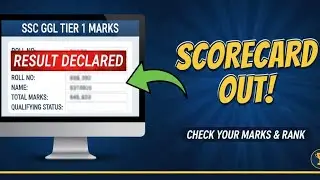 My Mark's in ssc cgl 2025 exam | 