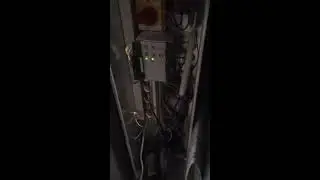 Aritco 7000 platform lift, run an view of controls/ screw mechanism, Liverpool
