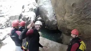 Barranquismo. Cañón de las Buitreras