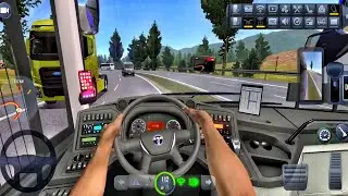 Bus Simulator Ultimate: City Coach Bus Driving Simulator - Uphill Offroad Bus Drive Android Gameplay