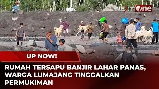 Ratusan Warga Lumajang Berbondong-Bondong ke Pengungsian, Setelah Rumahnya Diterjang Lahar Panas