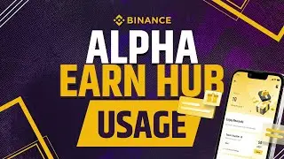 Binance Alpha Earn Hub | Add & Redeem Liquidity!