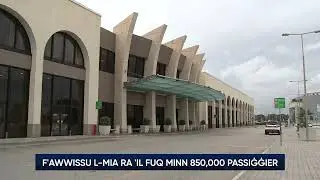 F'Awissu l-MIA ra 'il fuq min 850,000 passiġġier