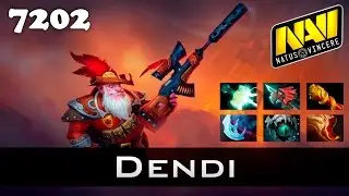 Dendi Sniper - 7202 MMR Ranked Dota 2