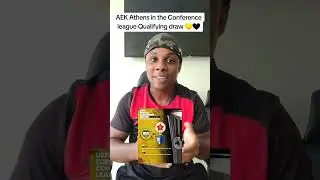 AEK Athens in the Conference league Qualifying Draw! #aekfc #conferenceleague #aekathens #monoaek
