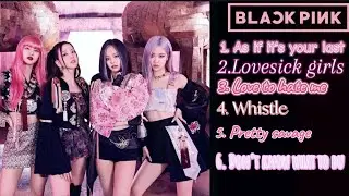 Сборник песен BLACKPINK 2 часть🖤💖