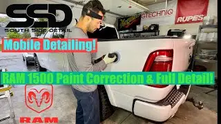 Paint Correction RAM 1500 Car Detailing Near Me #mobiledetailing #cardetailing #paintcorrection #car