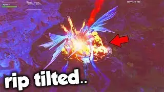 so the volcano erupted in Fortnite.. 😱