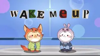 Wake Me Up Full Song in Duetcats meowing! - Zootopia Cat #zootopia2 #duetcats 