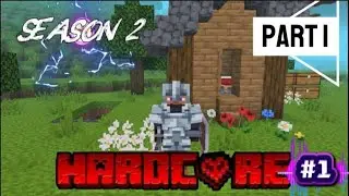 (#1terakhir)minecraft hardcore season 2 part 1 #1 mabar bareng kalian