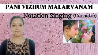 Carnatic swaras of Pani vizhum malarvanam|Ninaivellam Nithya|
