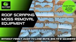 INTERESTED IN ROOF SCRAPING? Efficient moss removal equipment for the toughest of roof scrapes.