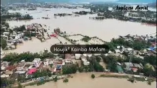 Manipur Floods #Imphal City turn to an Ocean😨😨😨🙏