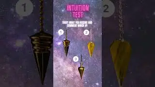 Intuition Test - Which Pendulum Did I Choose?