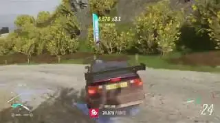 Forza Horizon 4 - Holyrood Park Drift Zone - 3 Stars
