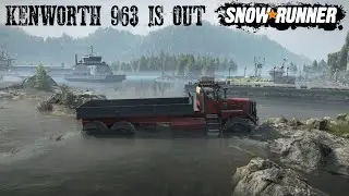 The Kenworth 963 Is Out Now On SnowRunner PTS