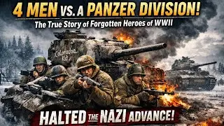 4 GIs in a Broken Tank Halted a Panzer Division For the Greatest Generation