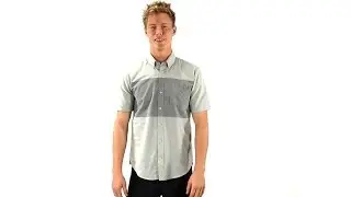 Volcom Men's Weirdoh Big Stripe S/S Shirt | SwimOutlet.com