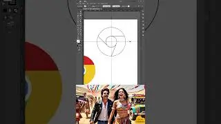 How to Create Google Chrome Logo in Adobe Illustrator Easy Vector Design Illustrator Tutorial