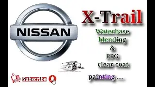 Nissan X Trail painting...