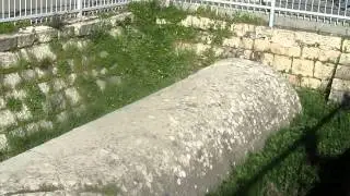 The Finger of Og King of Bashan - a huge stone pillar (Herod's Pillar), Jerusalem, Israel.