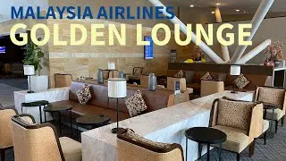 Experience the Malaysia Airlines Golden Lounge (Regional) - Kuala Lumpur (KUL)