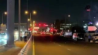 Missiles rain down in night sky over Doha