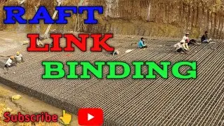 Raft Link Binding।। राफ्ट लिंक बइंडिंग।। Siya Infra Solution।। #construction 
