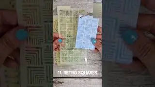 Jamie Rodgers Crafts - Stencil Vault 1 Close Up