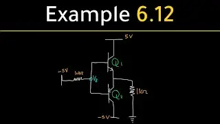 BJT Problems | Example 6.12 | Exercise 6.31 - 6.33