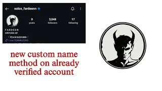 CUSTOM NAME METHOD ON ALREADY META VERIFIED ACCOUNT | #TEAM_KIZORD #banner #baninstagram