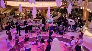 70's Disco Songs Rhythm Jive with Discovery Princess House Band (Horns & Percussions)