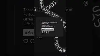 My Thoughts | Threads ✍️✨️🫧